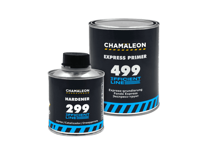 Apprêt express primer 2K Chamäleon 499, application et mise en peinture rapide