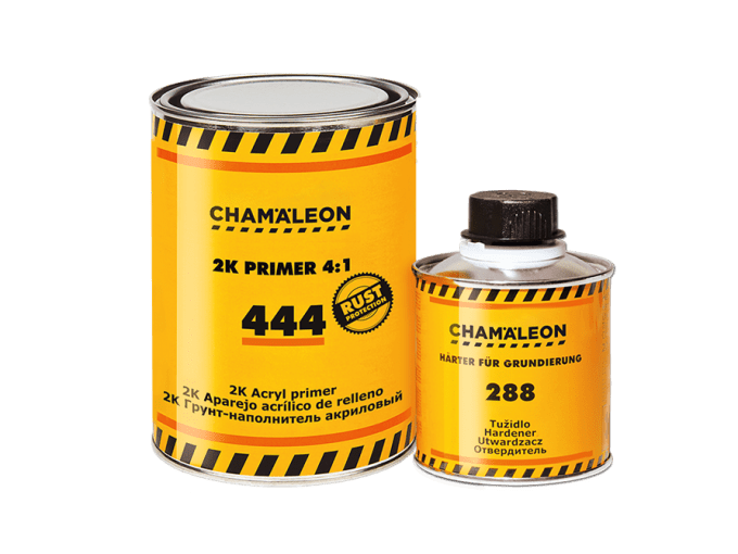 Apprêt garnissant 2K Chamäleon 444 (4:1), remplissage et lissage avant peinture