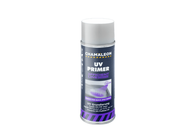 Apprêt UV Chamäleon en aérosol 400 ml, séchage rapide aux UV pour retouches carrosserie