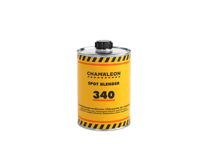 Diluant de raccord Chamäleon 340 pour fusionner les raccords de vernis et peinture et obtenir des ré