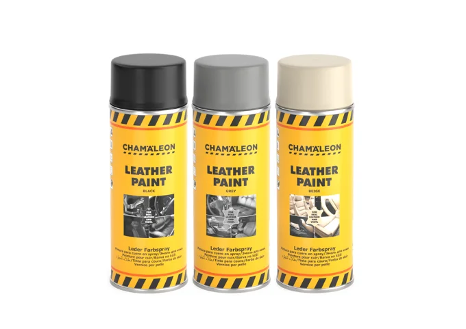 Peinture cuir et similicuir Chamäleon en aérosol 400 ml pour rénover sellerie et garnitures