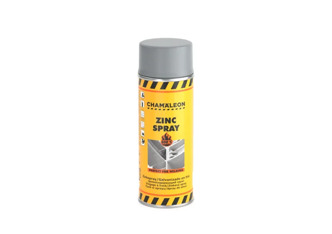 Protection zinc 600°C Chamäleon en aérosol 400 ml, primaire galvanisant anticorrosion