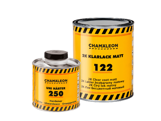 Vernis mat 2K Chamäleon 122, finition mate lisse et durable