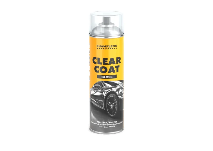 Vernis transparent Chamäleon en aérosol 500 ml pour protéger et faire briller la carrosserie
