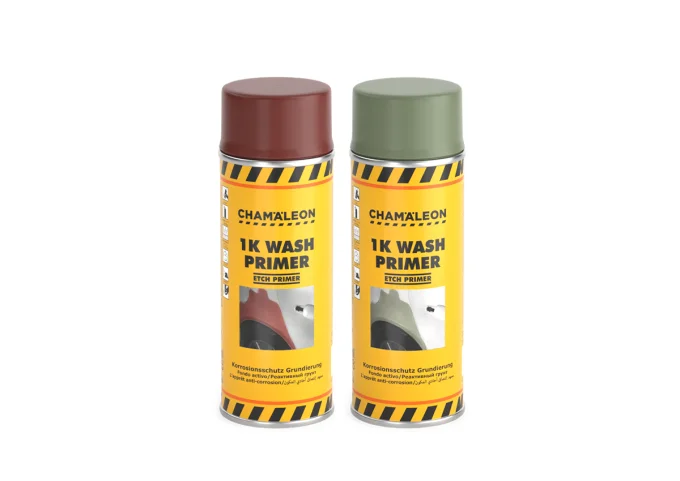 Washprimer anticorrosion Chamäleon en aérosol 400 ml, primaire d'accroche sur métaux