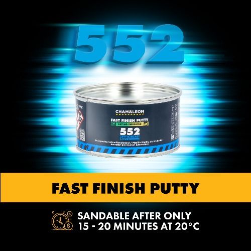 Mastic fast finish putty 552