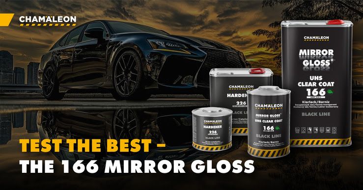 vernis voiture haut de gamme Mirror Gloss 166